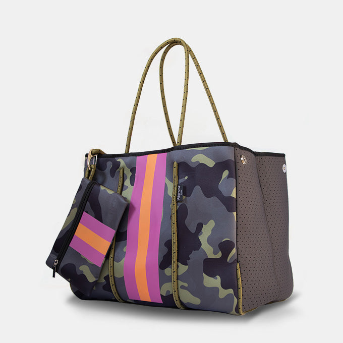 CAMO PINK TOTE