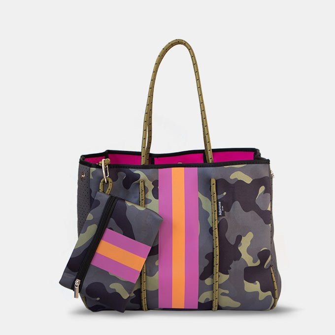 CAMO PINK TOTE