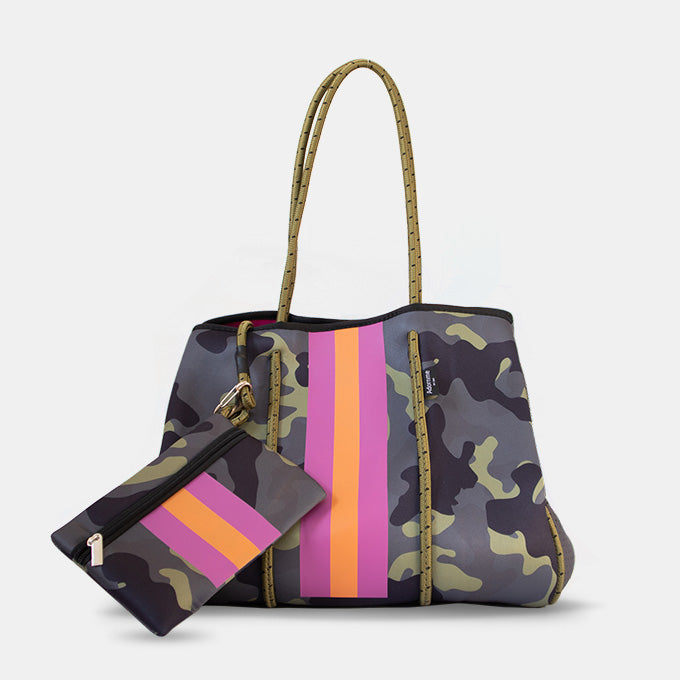 CAMO PINK TOTE