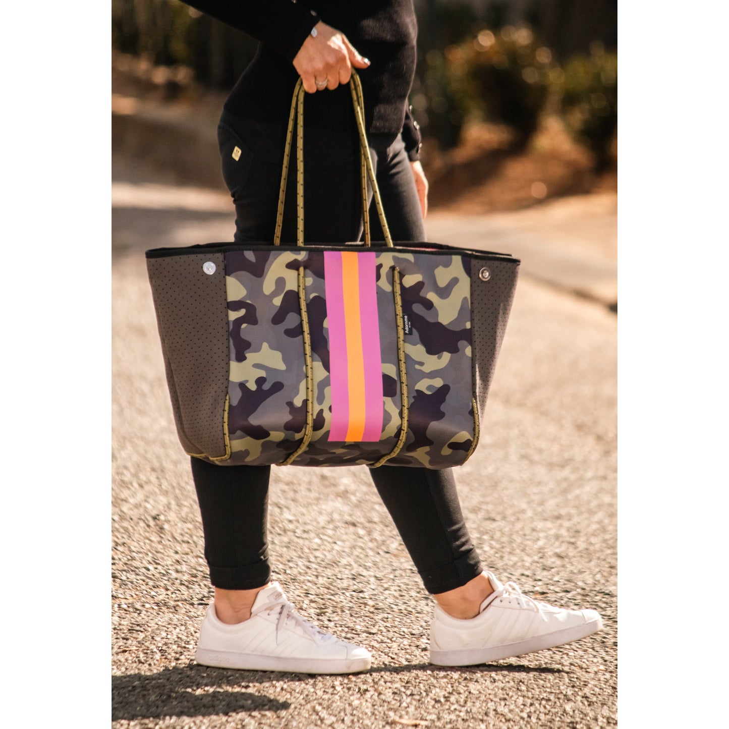 CAMO PINK TOTE